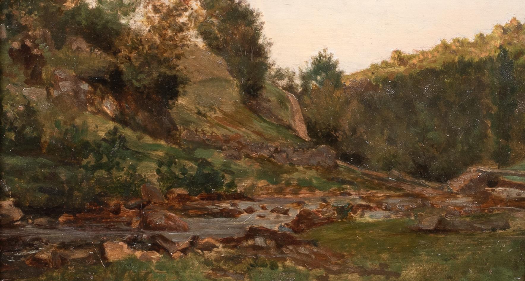 Paisaje fluvial, siglo XIX  Charles-François Daubigny (1817-1878) 6
