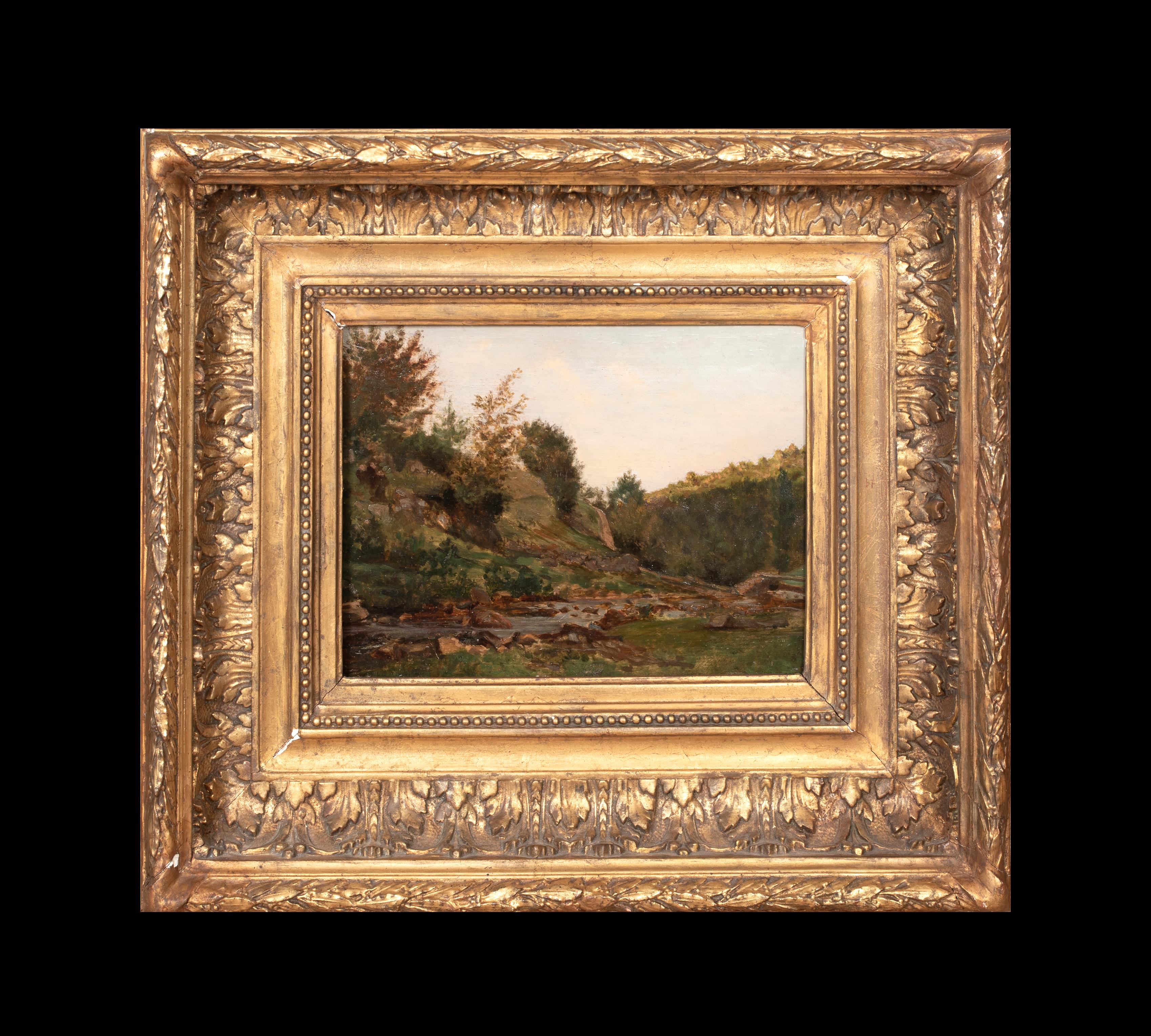 Paisaje fluvial, siglo XIX  Charles-François Daubigny (1817-1878) - Painting de Unknown