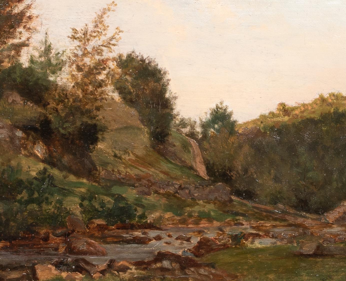 Paisaje fluvial, siglo XIX  Charles-François Daubigny (1817-1878) 1