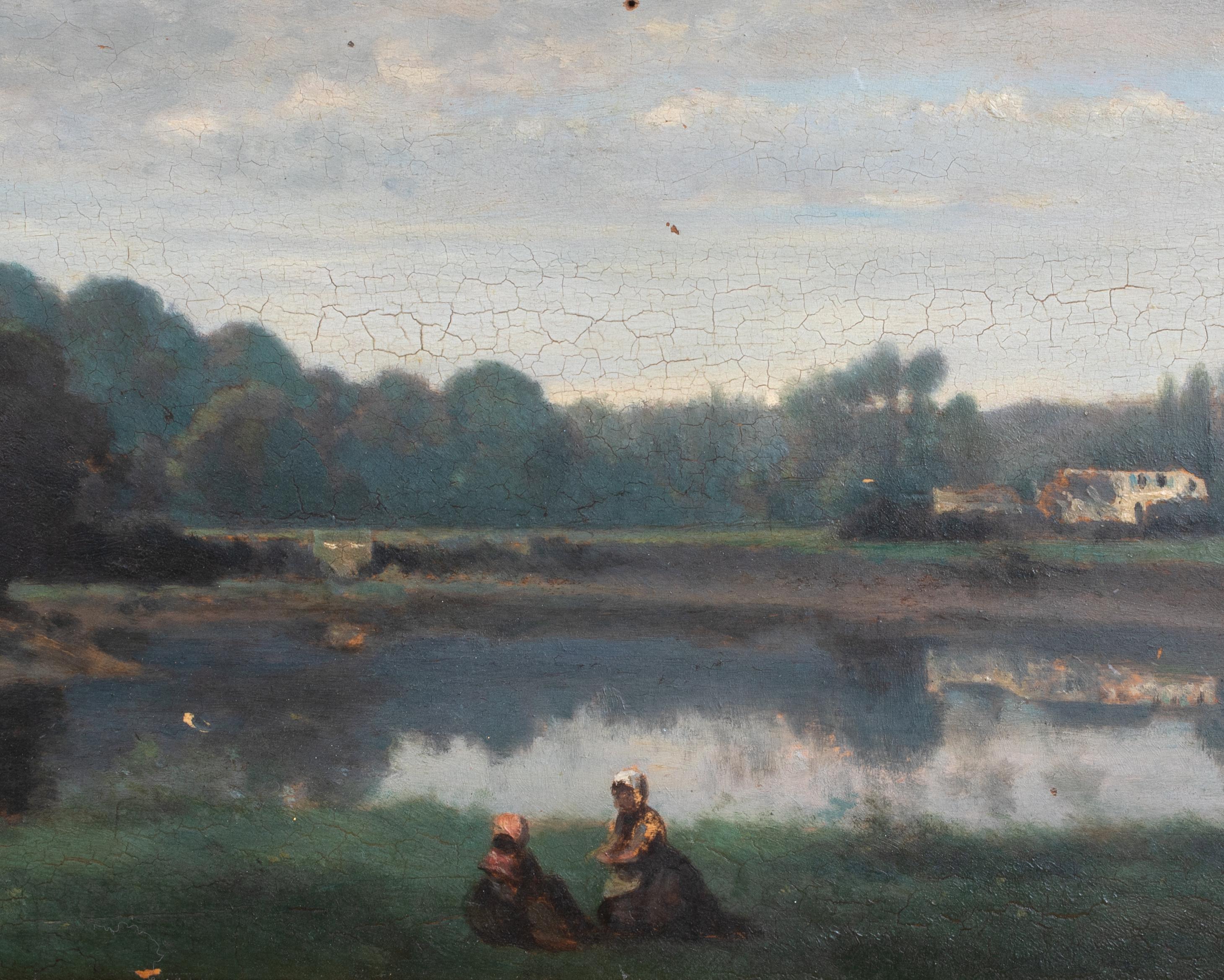 River Landscape Sketch, 19th Century  Jean-Baptiste-Camille Corot (1796-1875) 1