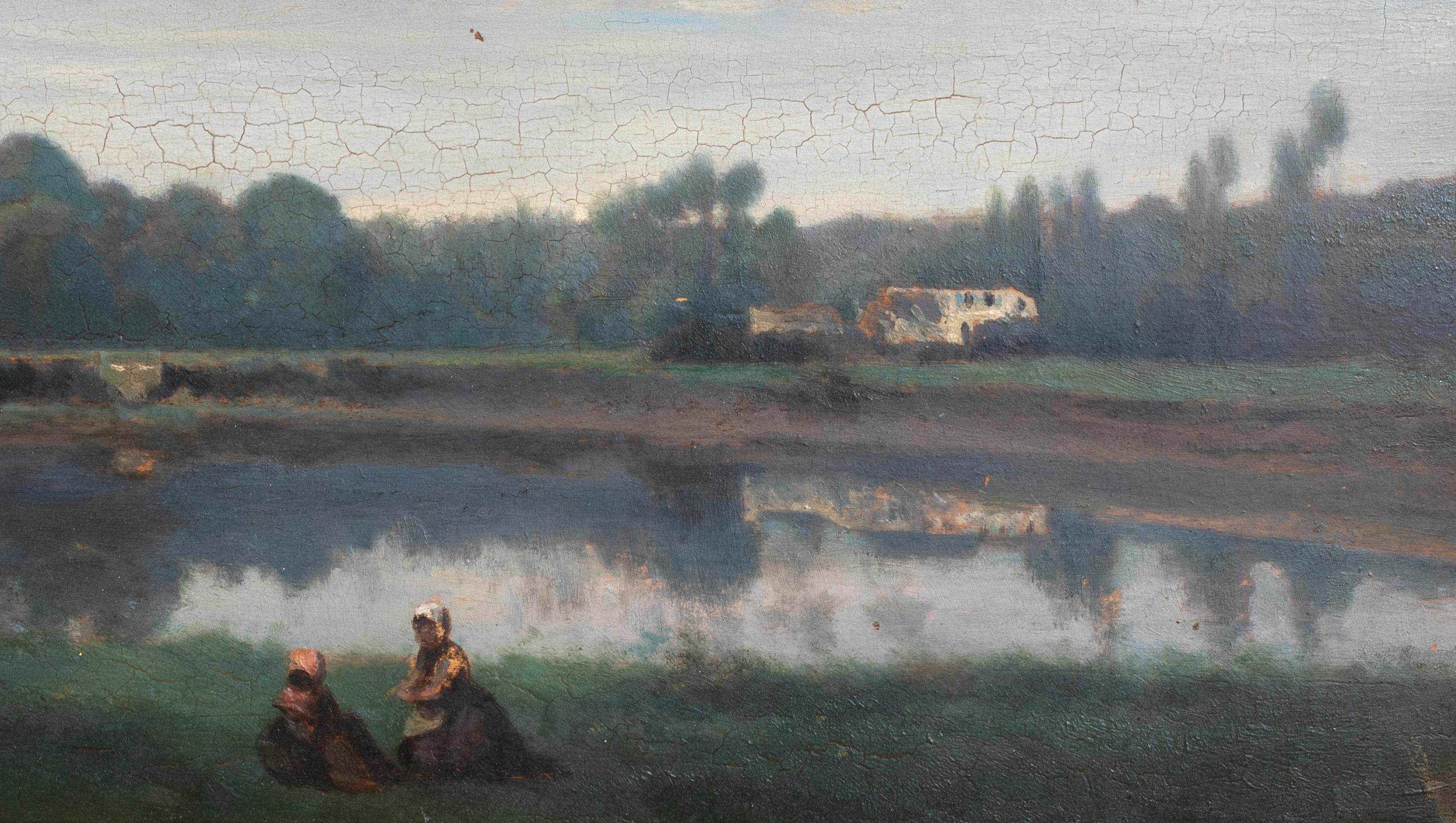 River Landscape Sketch, 19th Century  Jean-Baptiste-Camille Corot (1796-1875) 2
