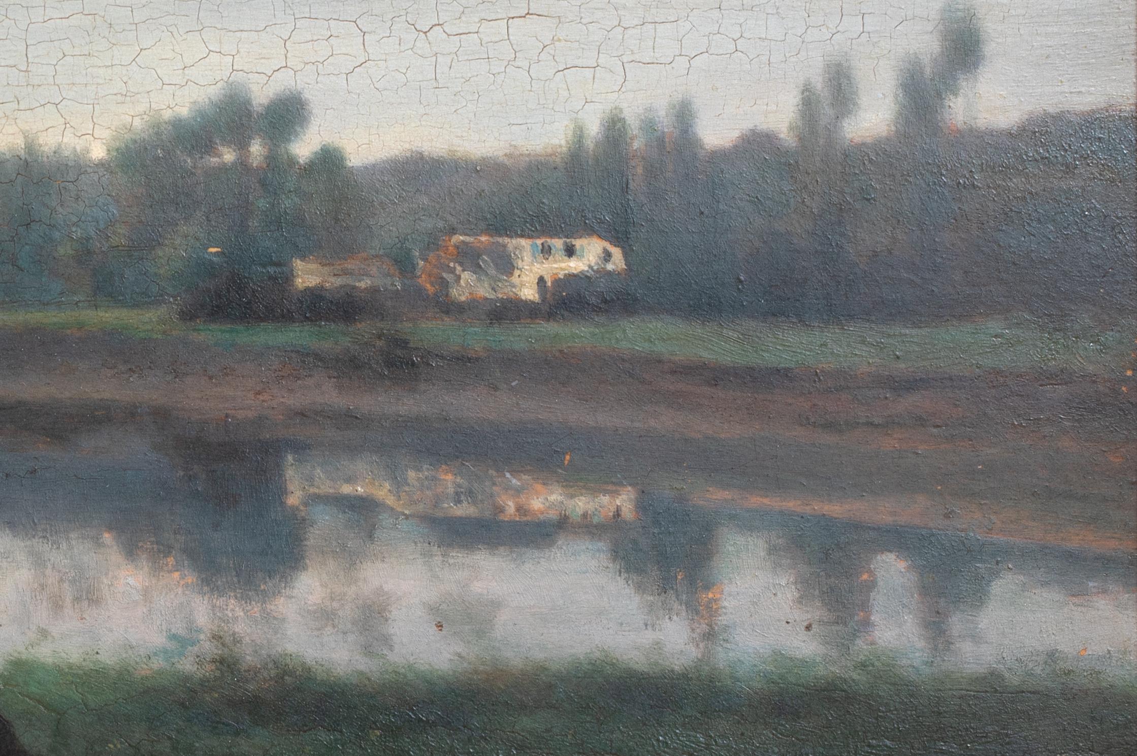 River Landscape Sketch, 19th Century  Jean-Baptiste-Camille Corot (1796-1875) 3