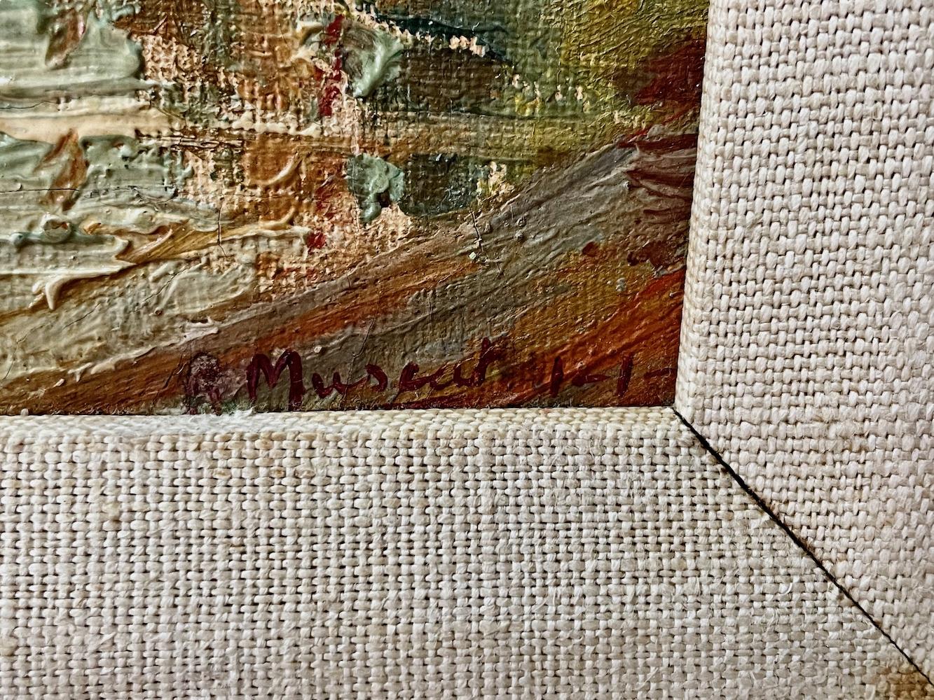 Flusspassage in der Levante (Amerikanischer Impressionismus), Painting, von Unknown