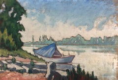 Riverbanks in Gironde, Nabi school
