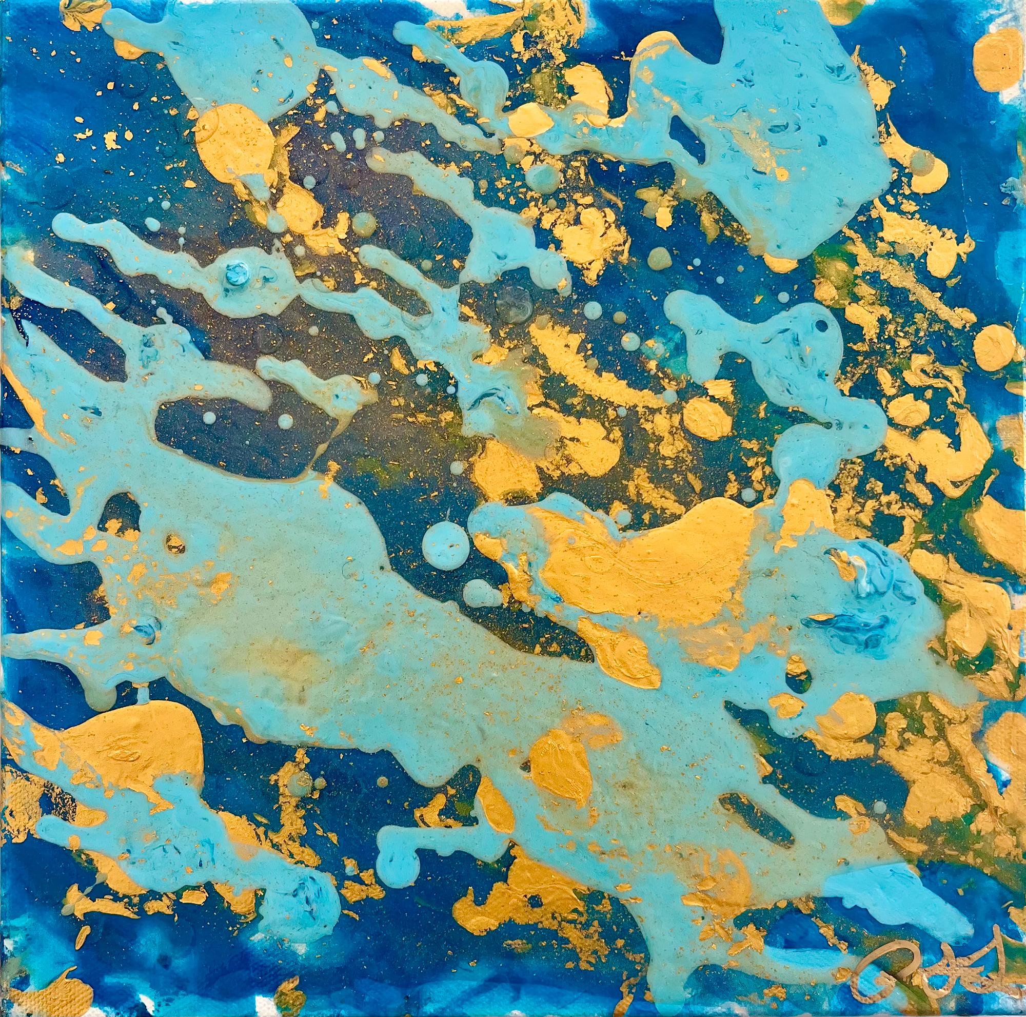 Rivers de Paula Jo Lentz - Painting de Unknown