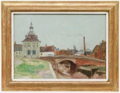 Robert Kirkland Jamieson (1880-1950) - Anfang des 20. Jahrhunderts Öl, Städtische Szenerie