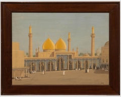 Robert Saundby (1896-1971) - 1937 Oil, Mosque of Imam Moussa Al-Kadhem