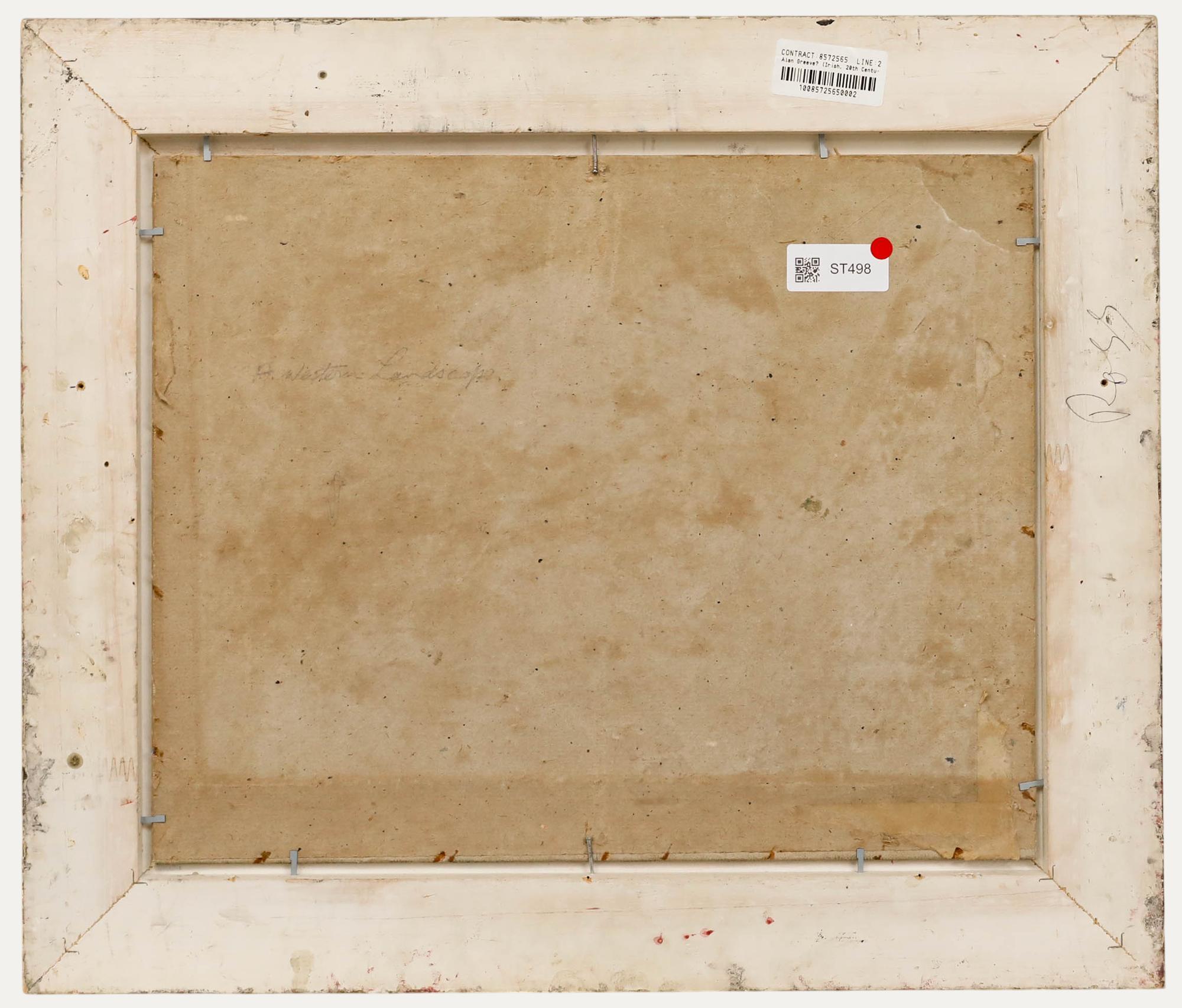 Robert Taylor Carson (1919-2008) - Gerahmtes Öl, Mulroy Bay, Grafschaft Donegal (Braun), Landscape Painting, von Unknown