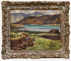 Robert Taylor Carson (1919-2008) - Gerahmtes Öl, Mulroy Bay, Grafschaft Donegal