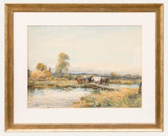 Robert Thorne Waite (1842-1935) - Early 20th Century Oil, Back To The Farm
