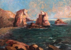 Antique Rocky landscape