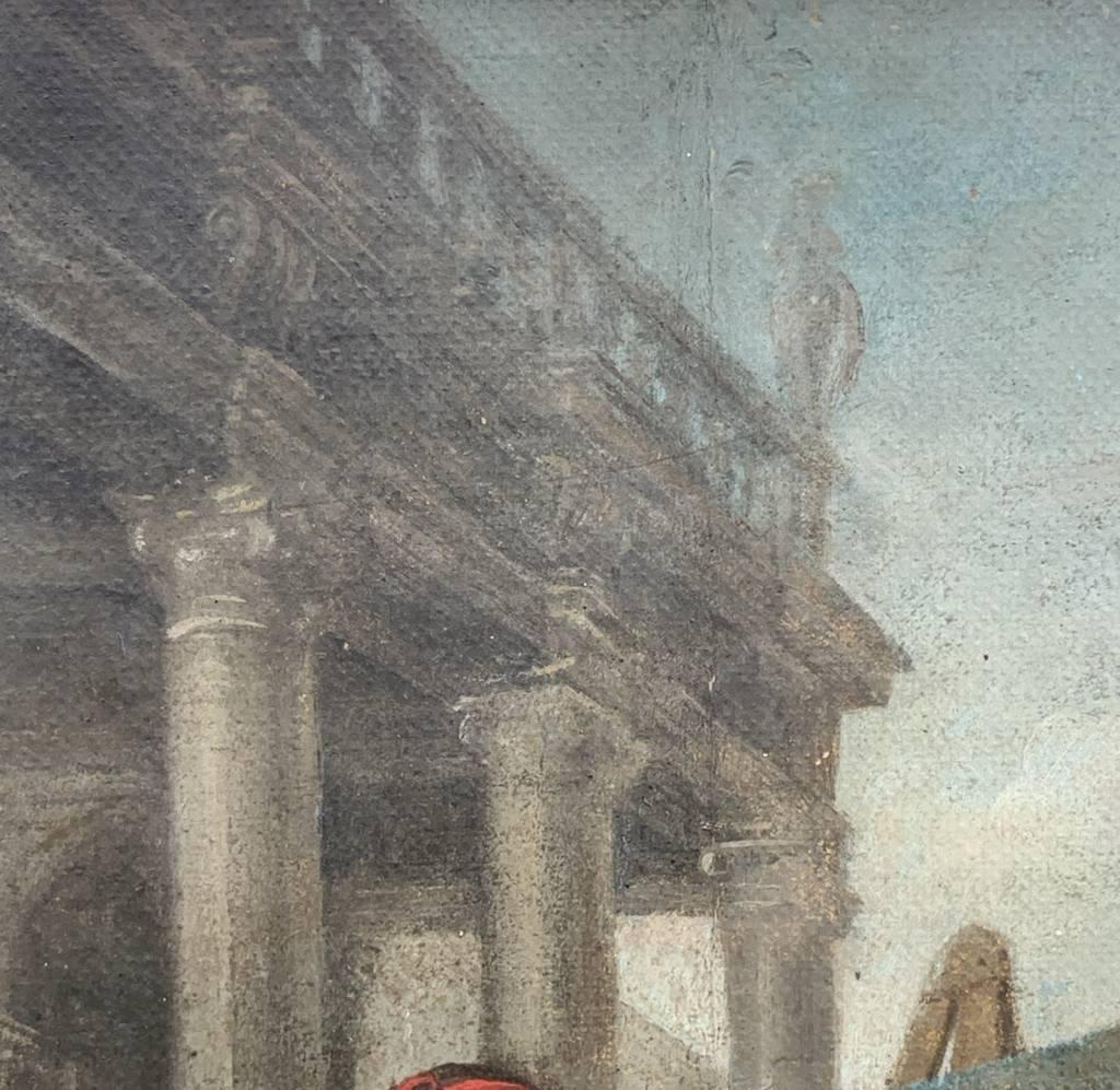 Rococò Pittore francese - Pittura di figura del XVIII secolo - Allegoria delle arti in vendita 3
