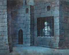 Rococò French painter - 18th century figure painting - Joseph Interior prisons 