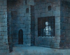 Rococò French painter - 18th century figure painting - Joseph in prison