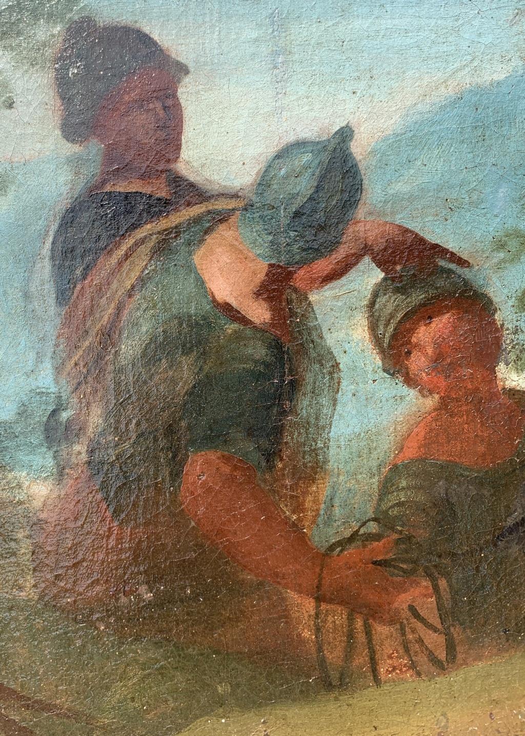 Rococò master (Italian school) - 18th century figure painting - Samson Delilah  For Sale 3