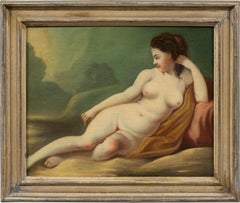 Rococò Italienischer Maler - 18/19. Jahrhundert Figurenmalerei - Weiblicher Akt