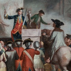 Rococò Pittore italiano - Pittura di figura del 18° secolo - The Street Show