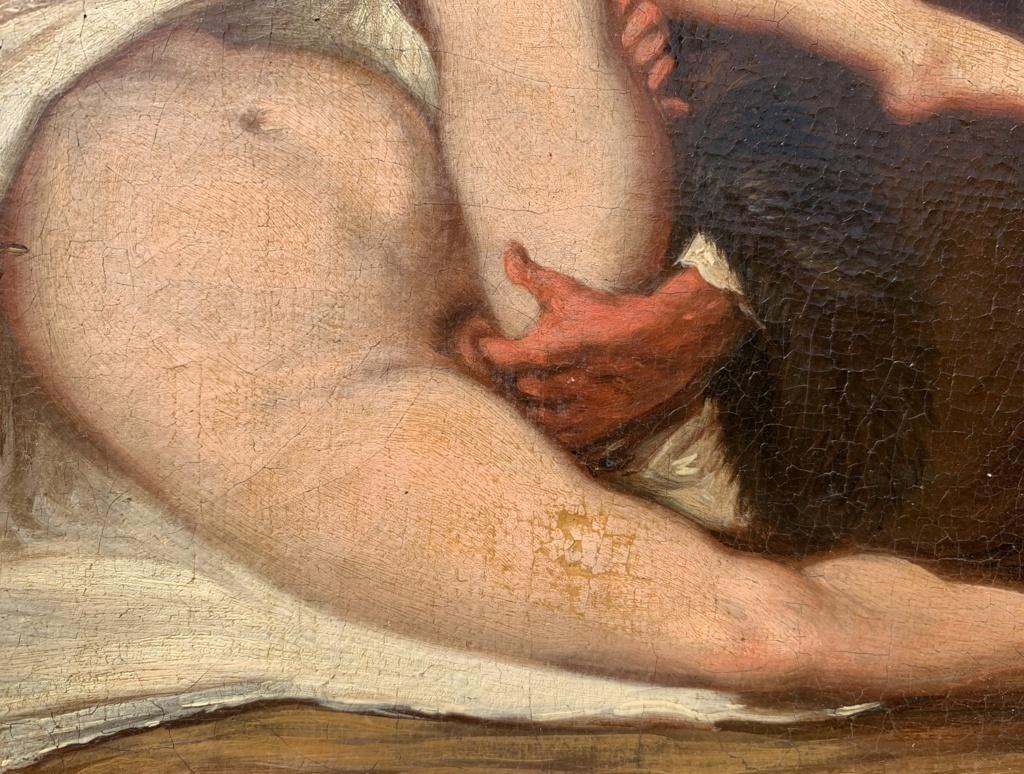 Pittore Rococò (scuola veneziana) - Pittura di figura del XVIII secolo - Scena erotica 5