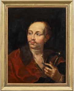 Rococò Venetian painter - 18th century figure painting - Portrait
