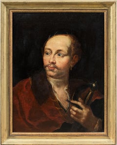 Rococò Pintor veneciano - Pintura de figuras del siglo XVIII - Retrato