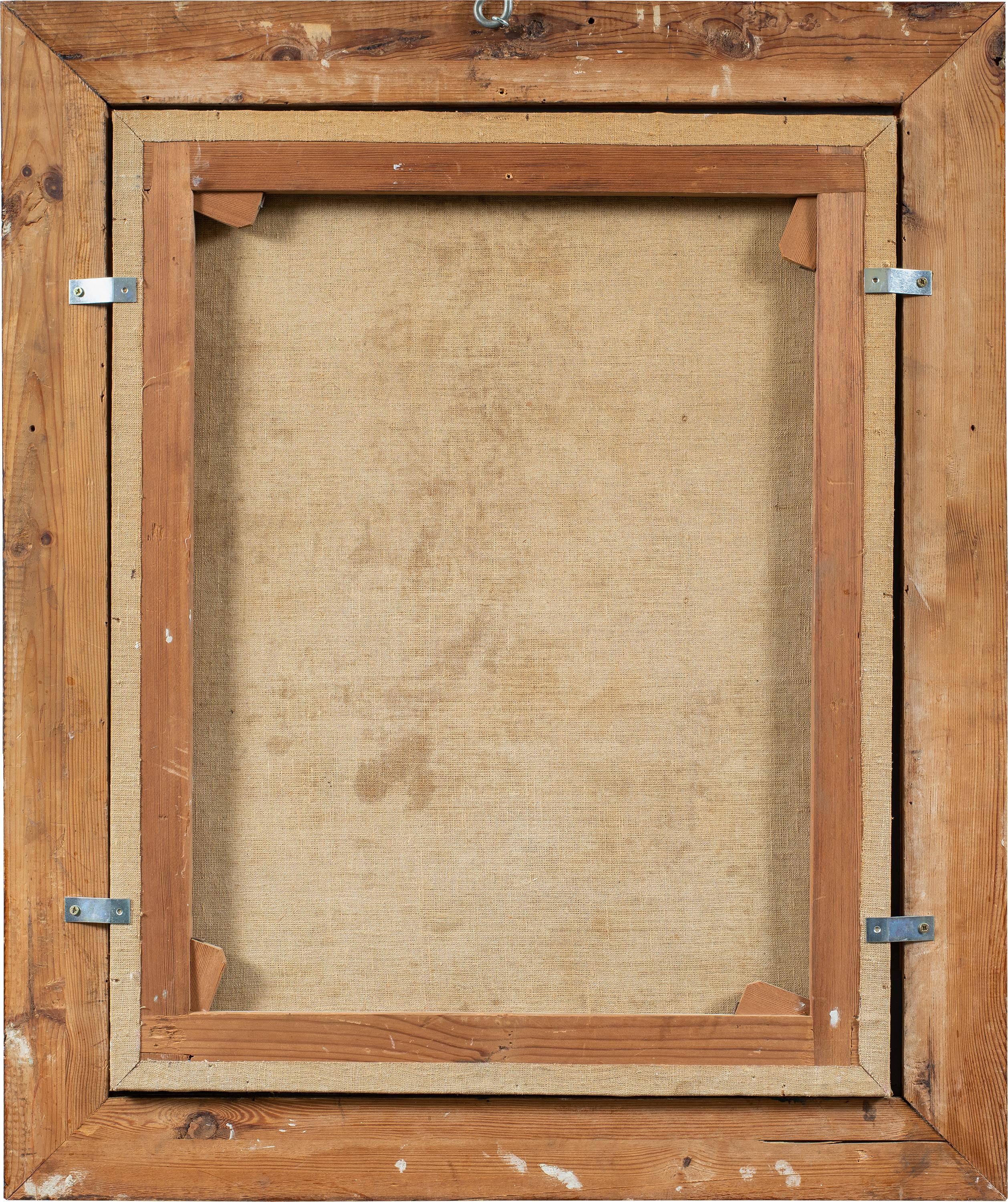 Rococò pittore veneziano - Paesaggio del XIX secolo - Portico a Venezia 11