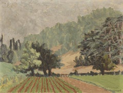 Roland Spottiswoode - Mid 20th Century Oil, Summer Landscape