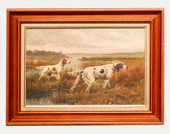 Rolier - Öl des 20. Jahrhunderts, Setters in The Marsh