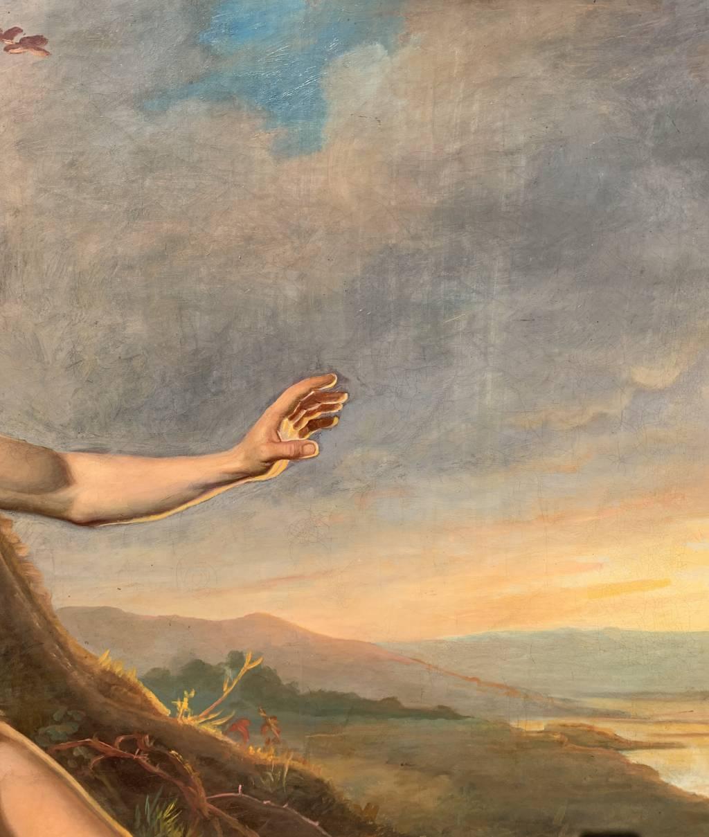 Pittore romantico francese - Pittura di figura del primo Ottocento - Adams ed Eva 7