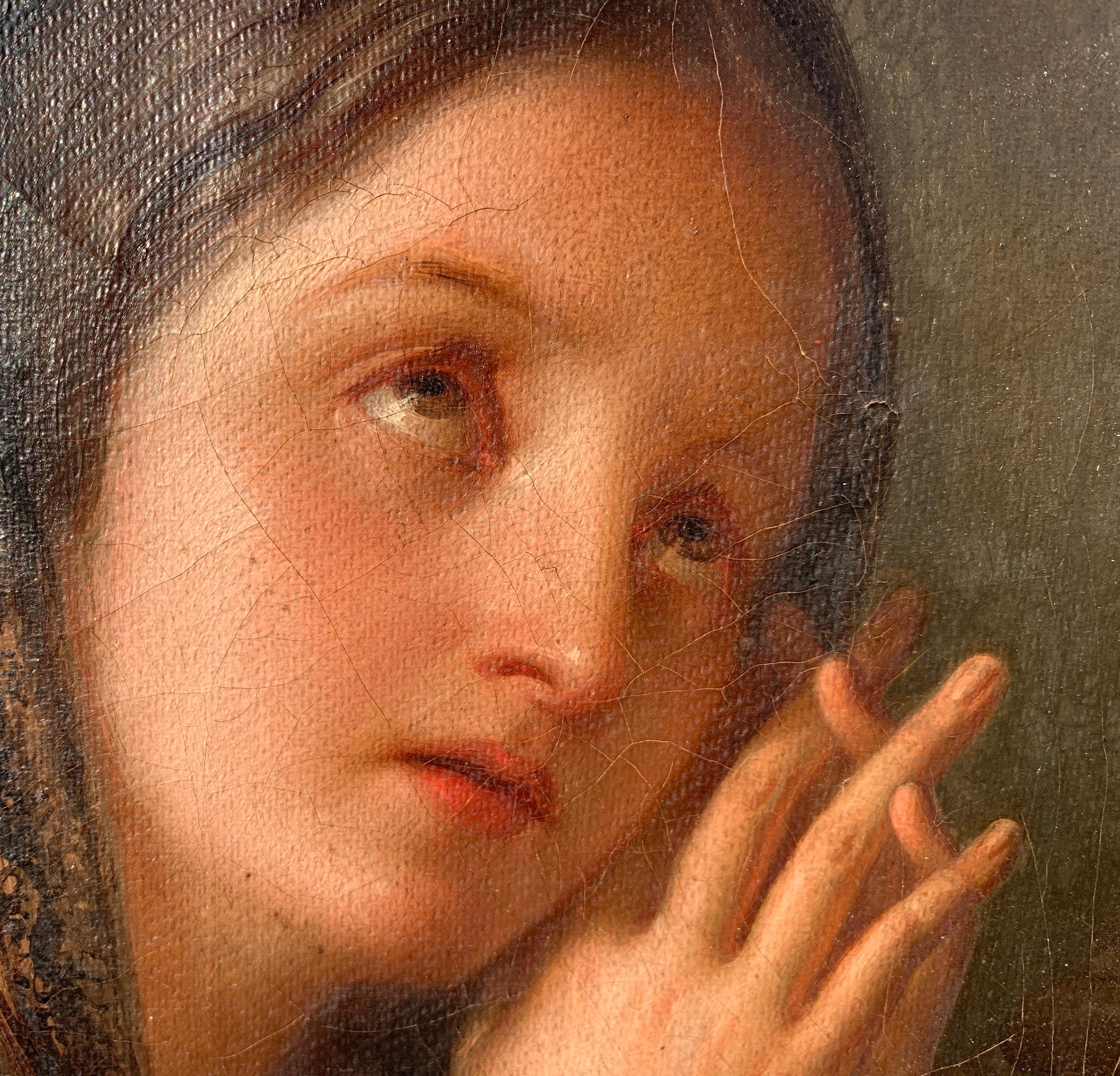 Pittore romantico (scuola italiana) - Pittura di figura del primo Ottocento - Preghiera 2