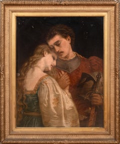 Romeo & Juliet, 19th Century - Lucy Madox BROWN (1843-1894) Pre-Raphaelite