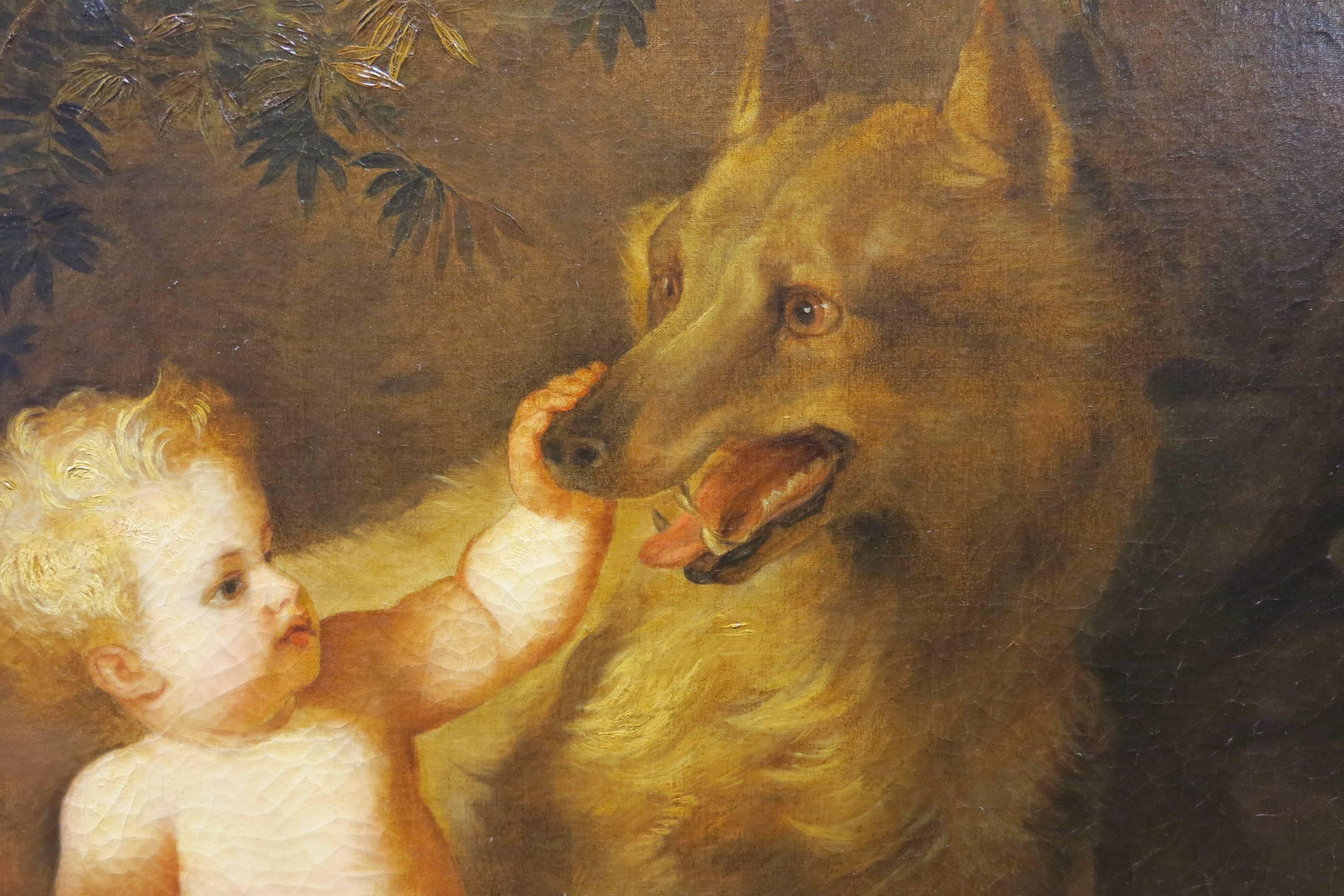 romulus et remus peinture