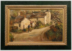 Vintage Roy Stringfellow (1921-2008) - 20th Century Oil, Cottage at Tolland