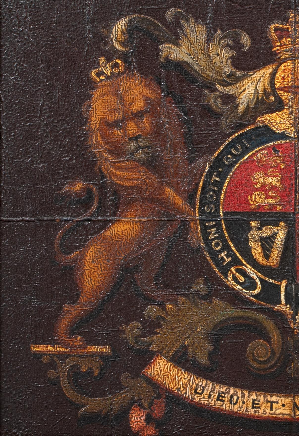 Royal Coat Of Arms, King William III, William Of Orange, 17th Century  For Sale 7