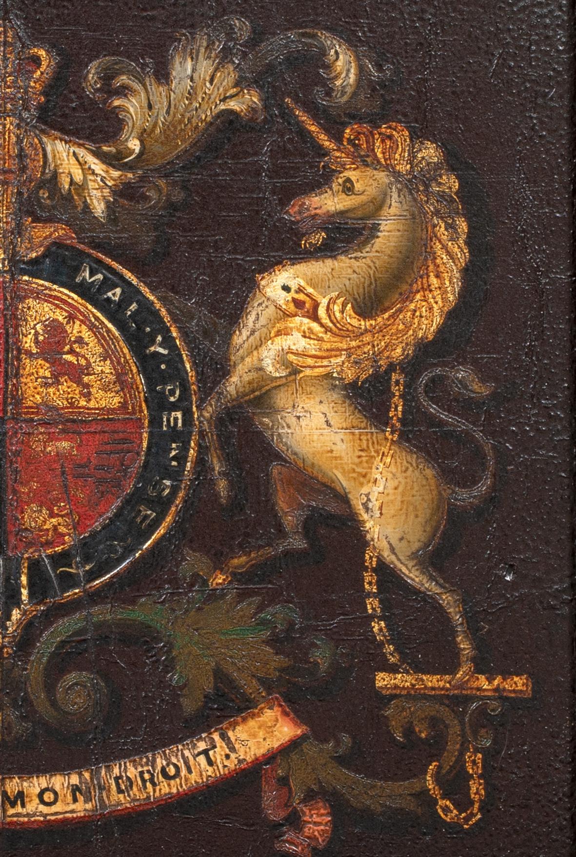 Royal Coat Of Arms, King William III, William Of Orange, 17th Century  For Sale 3
