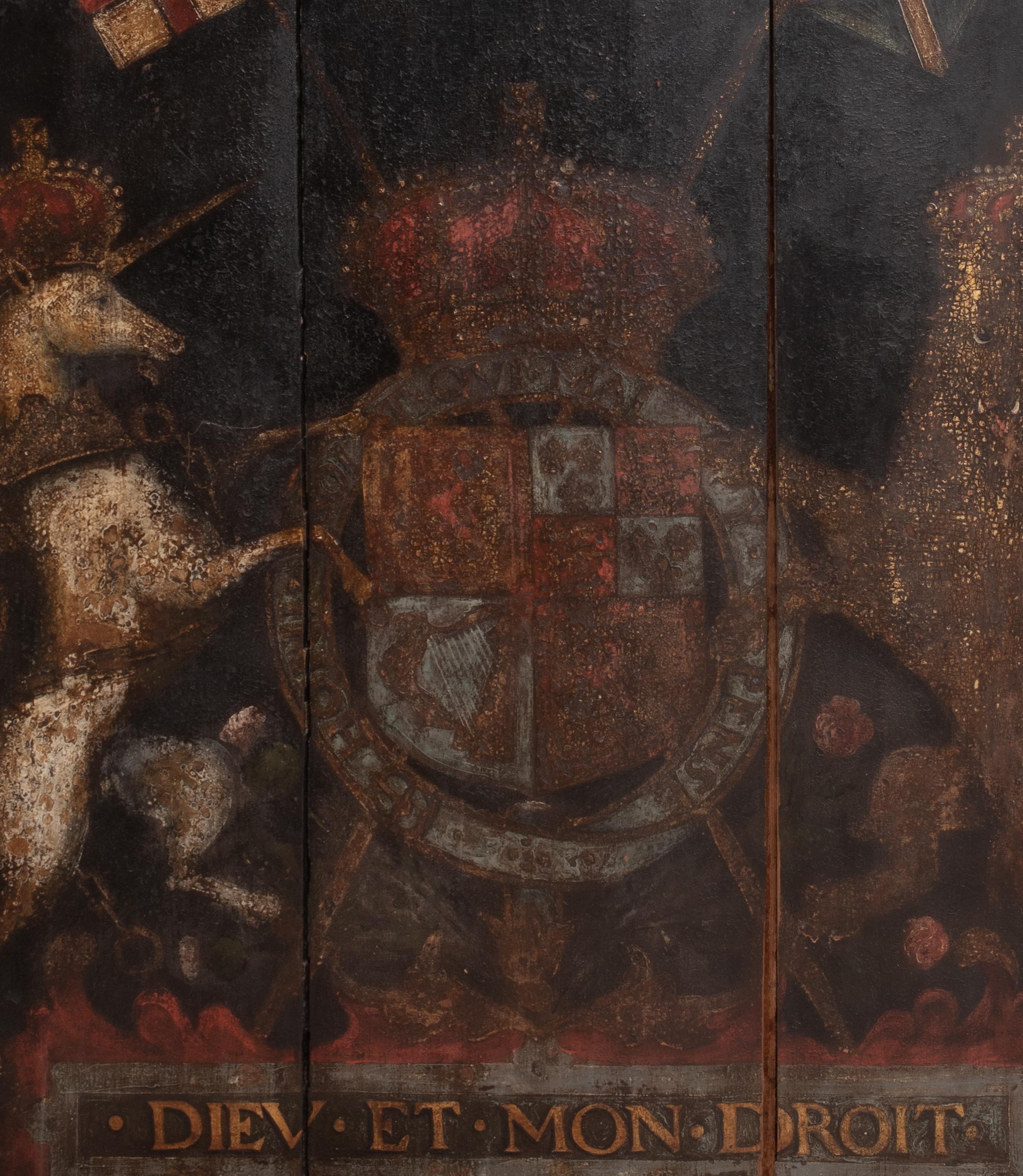 Stemma Reale, Re William III, Guglielmo d'Orange, datato 1694 4