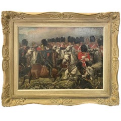 Royal Scots Greys in Battle Attributed to William Edward Millner