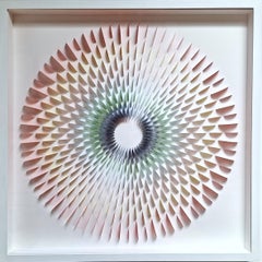 Rozetta Lunapark - contemporary modern abstract geometric paper relief