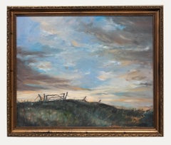 Ru Robinson - Olio contemporaneo incorniciato, Primo crepuscolo