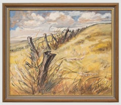 Ru Robinson - Incorniciato  Olio Contemporaneo, Al Confine
