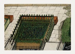 S. Stuart - Olio del 1961, Iris Grow Wild