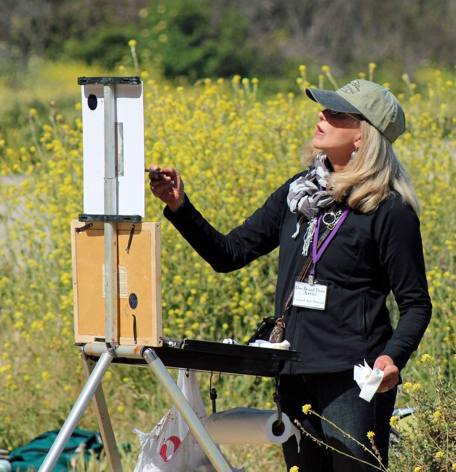 plein air gold frames