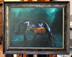 Safely By Your Side - Equestrian by Tom Lundlack