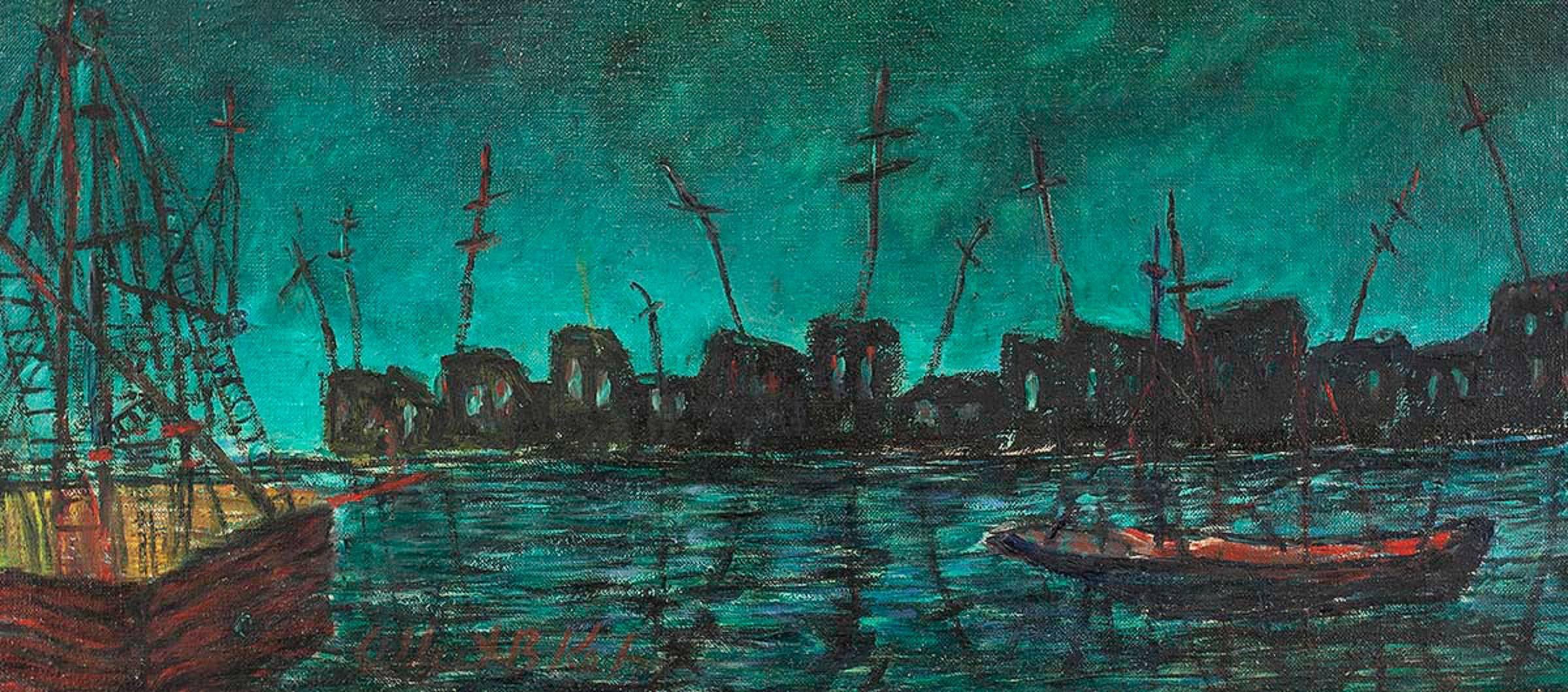 Barcos de vela - Painting de Unknown