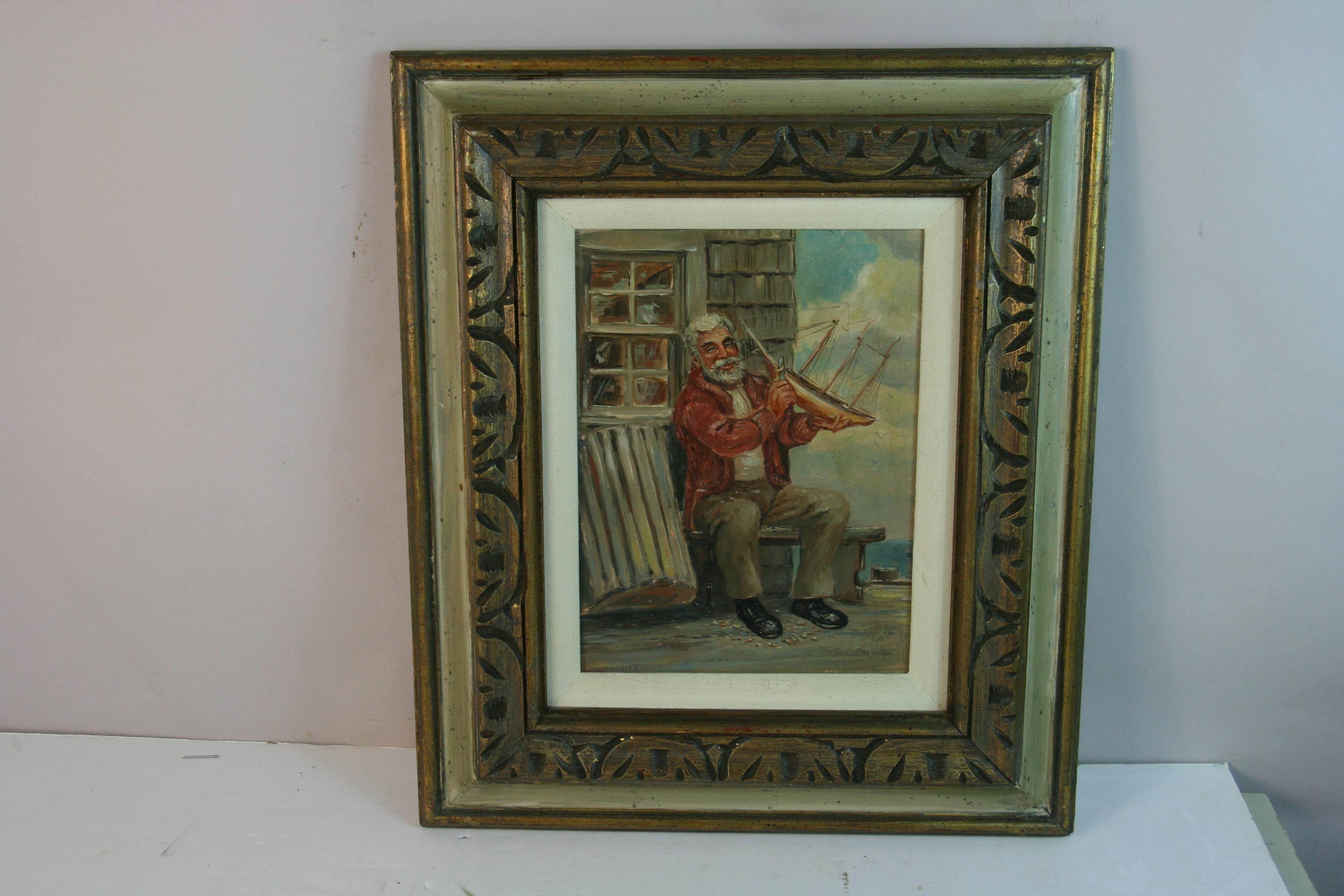 Sailor with His Ships Model For Sale 3