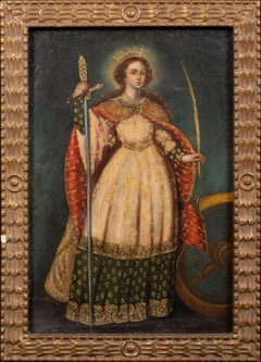 Saint Catherine Of Alexandra, 18th Century 