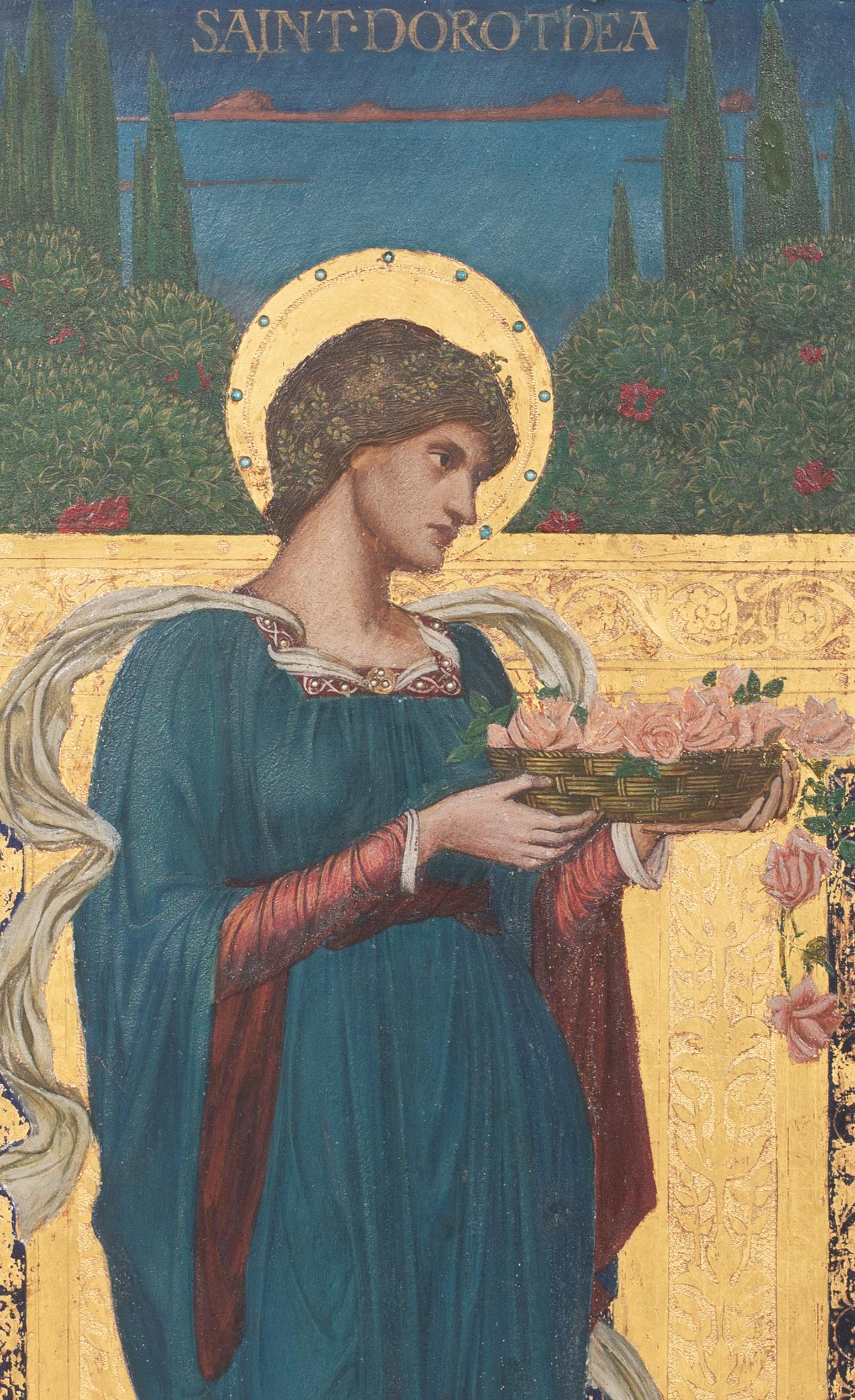 Santa Dorotea, XIX secolo  di KATHERINE MURIEL MASON EADIE, RMS, ARBSA 2