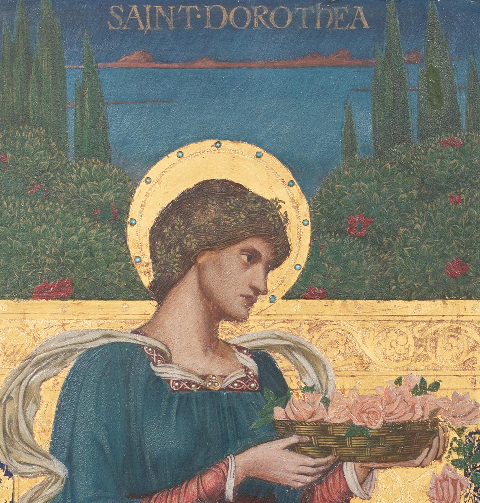 Santa Dorotea, XIX secolo  di KATHERINE MURIEL MASON EADIE, RMS, ARBSA 3
