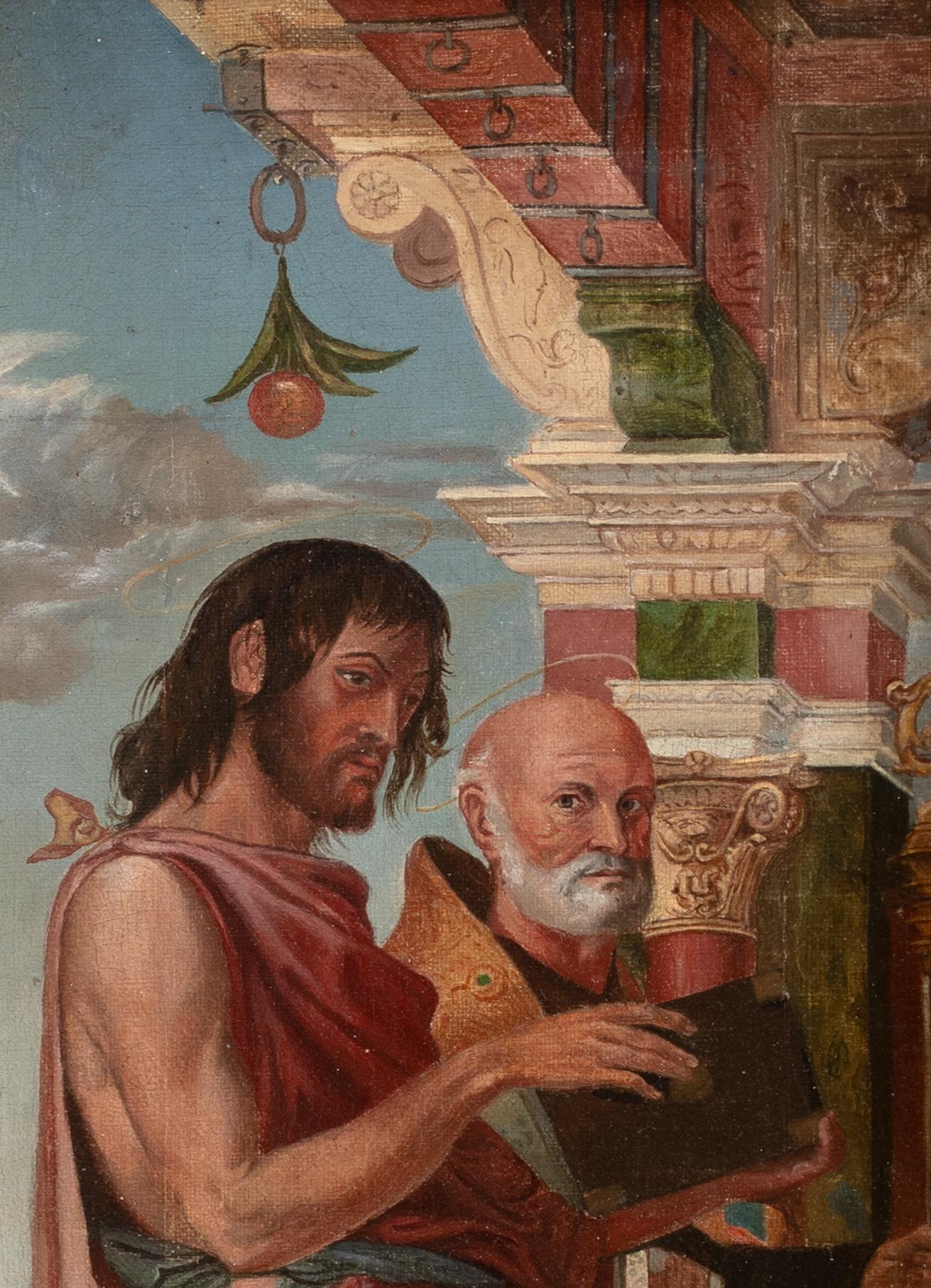 Saint Johns & Saint Benedict d'après Bartolomeo Montagna (1450-1523) en vente 2