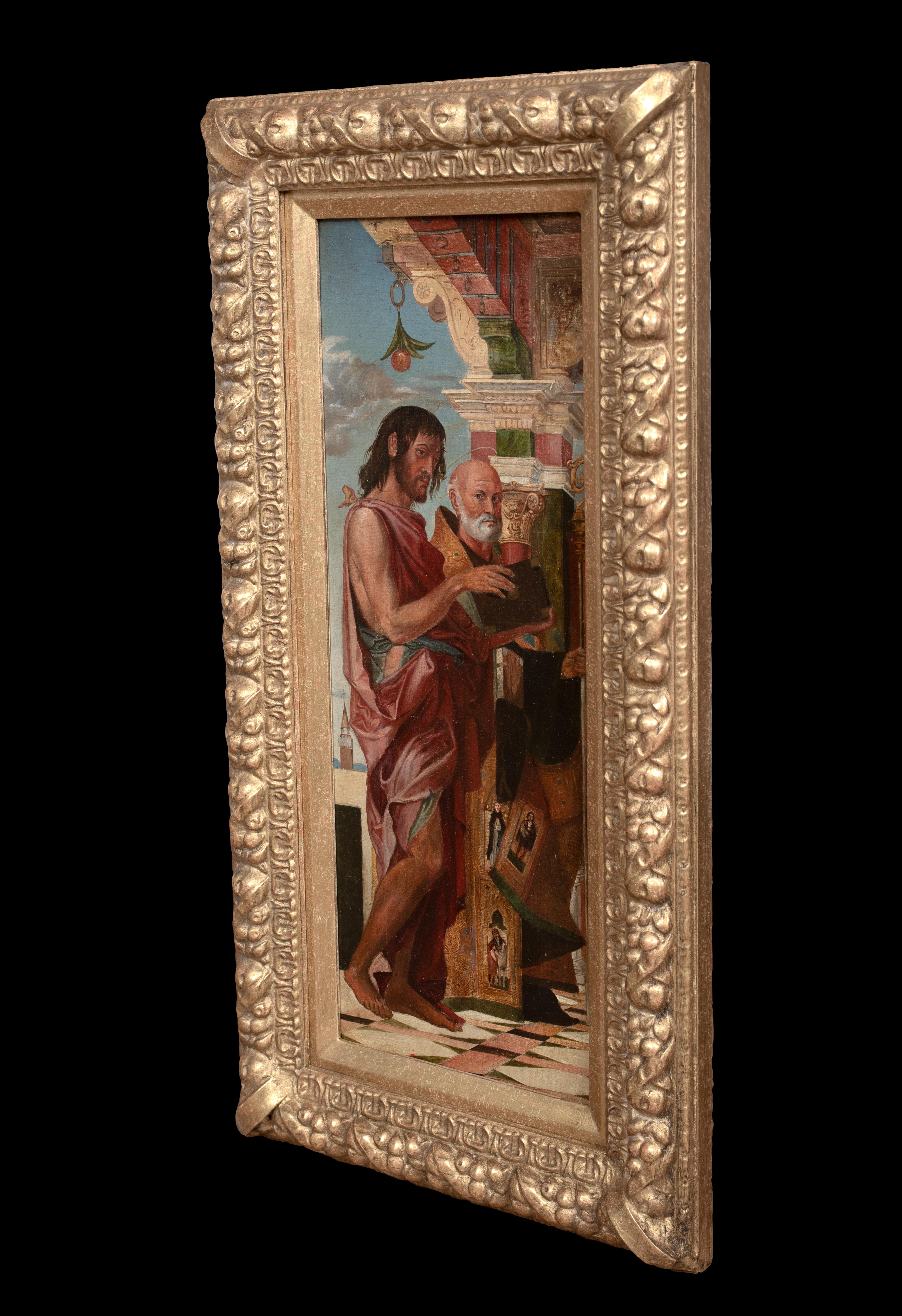 Saint Johns & Saint Benedict d'après Bartolomeo Montagna (1450-1523) en vente 4