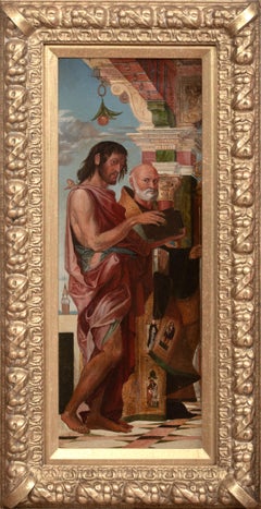 Saint John the Baptist & Saint Benedict nach Bartolomeo Montagna (1450-1523)